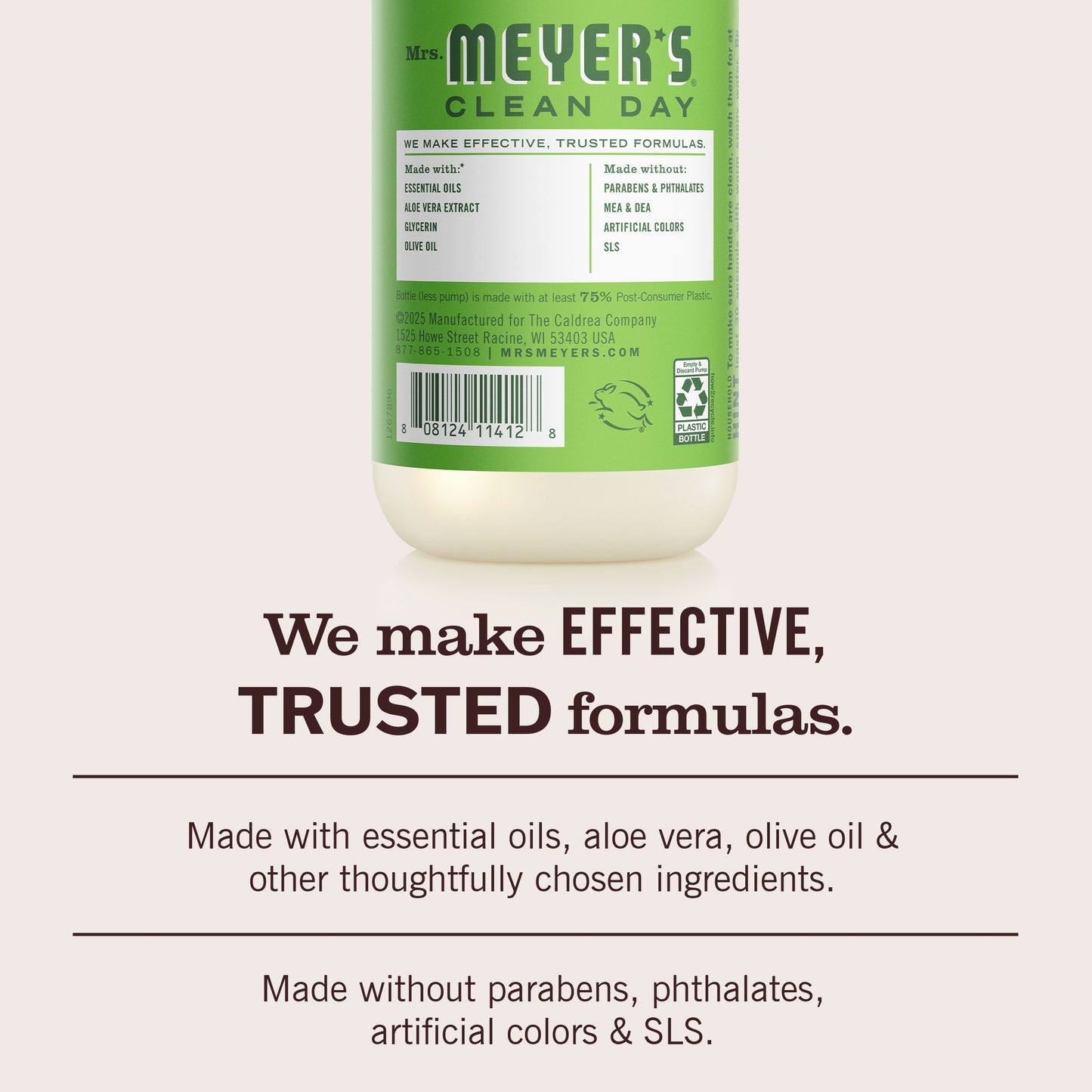 Fresh Cut Grass Hand Care Soap 3-Count Bundle | Mrs. Meyer's Clean Day