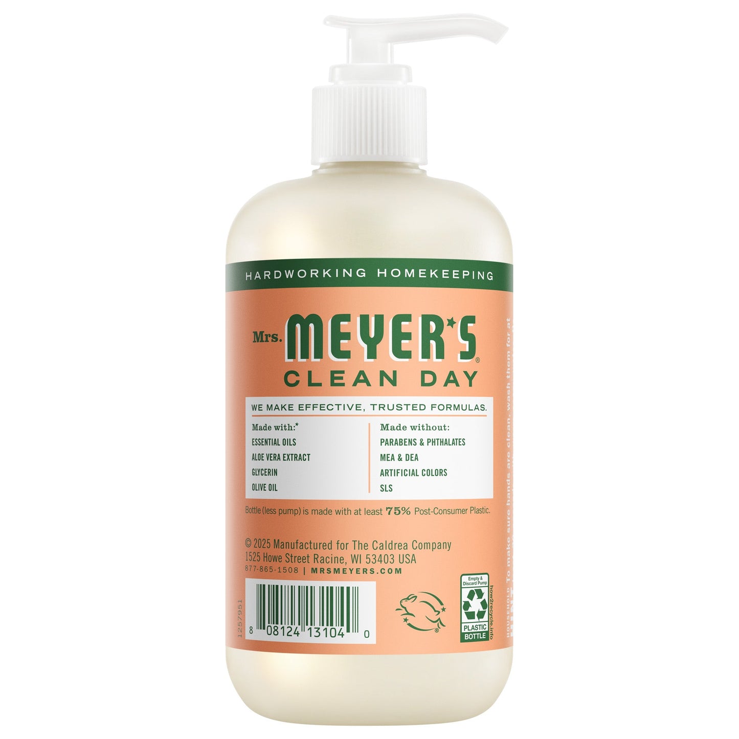 Geranium Hand Care Soap | Mrs. Meyer's Clean Day