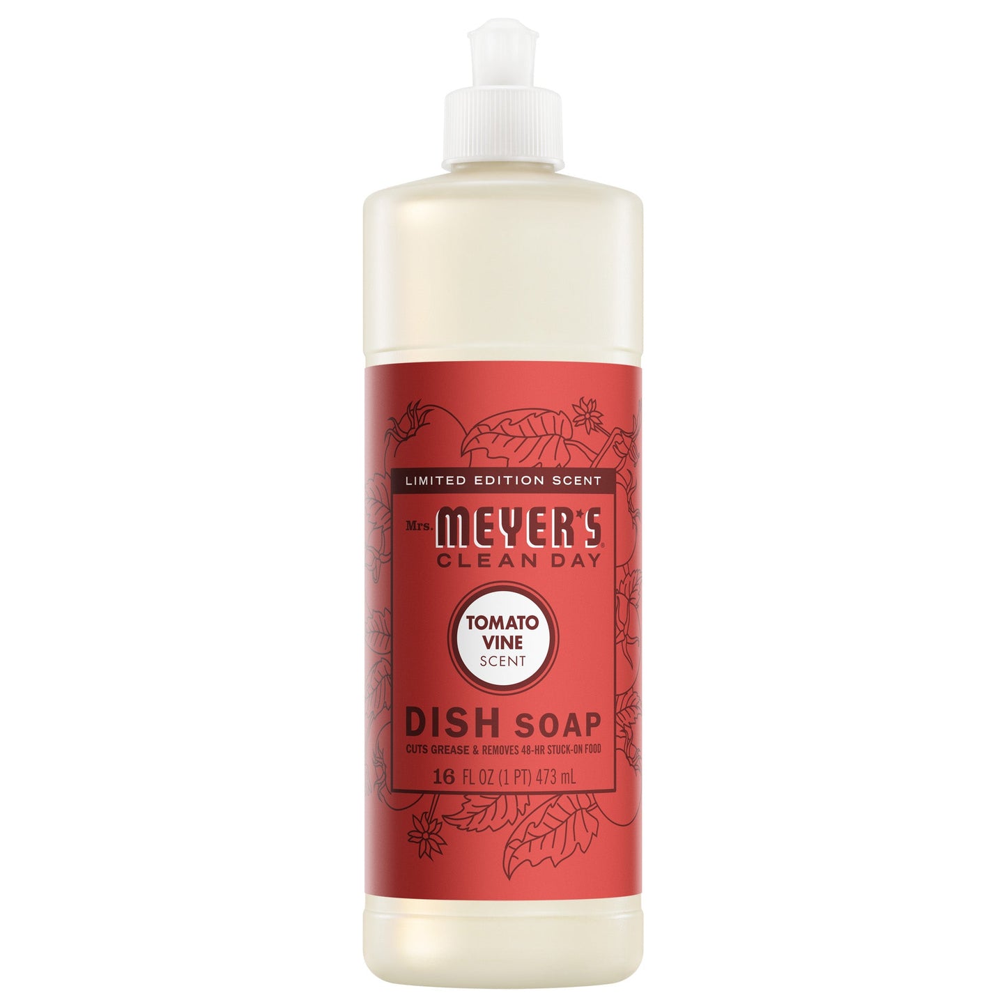 Tomato Vine Dish Soap for Kitchen Cleanup | Mrs. Meyer's Clean Day