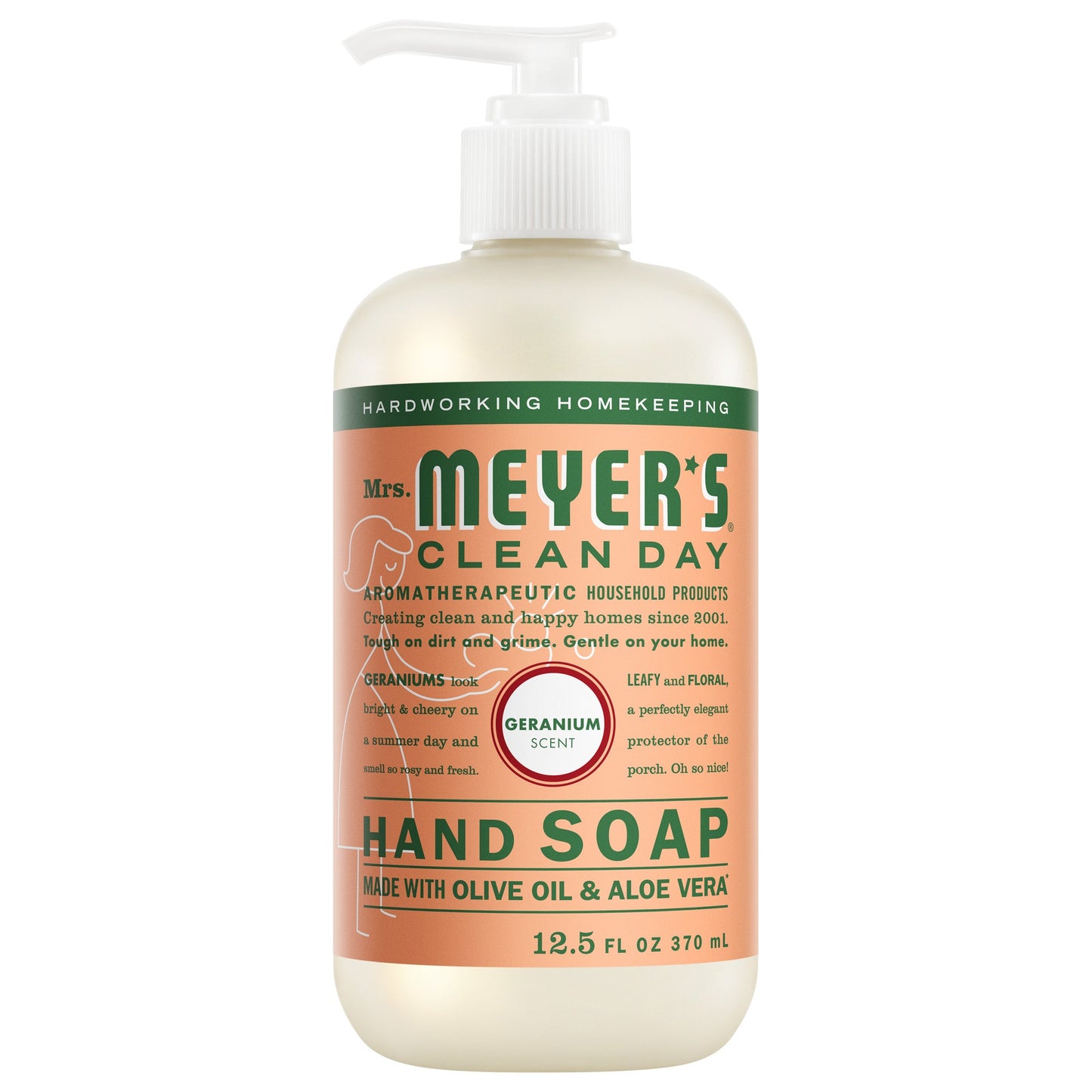 Geranium Hand Care Soap | Mrs. Meyer's Clean Day