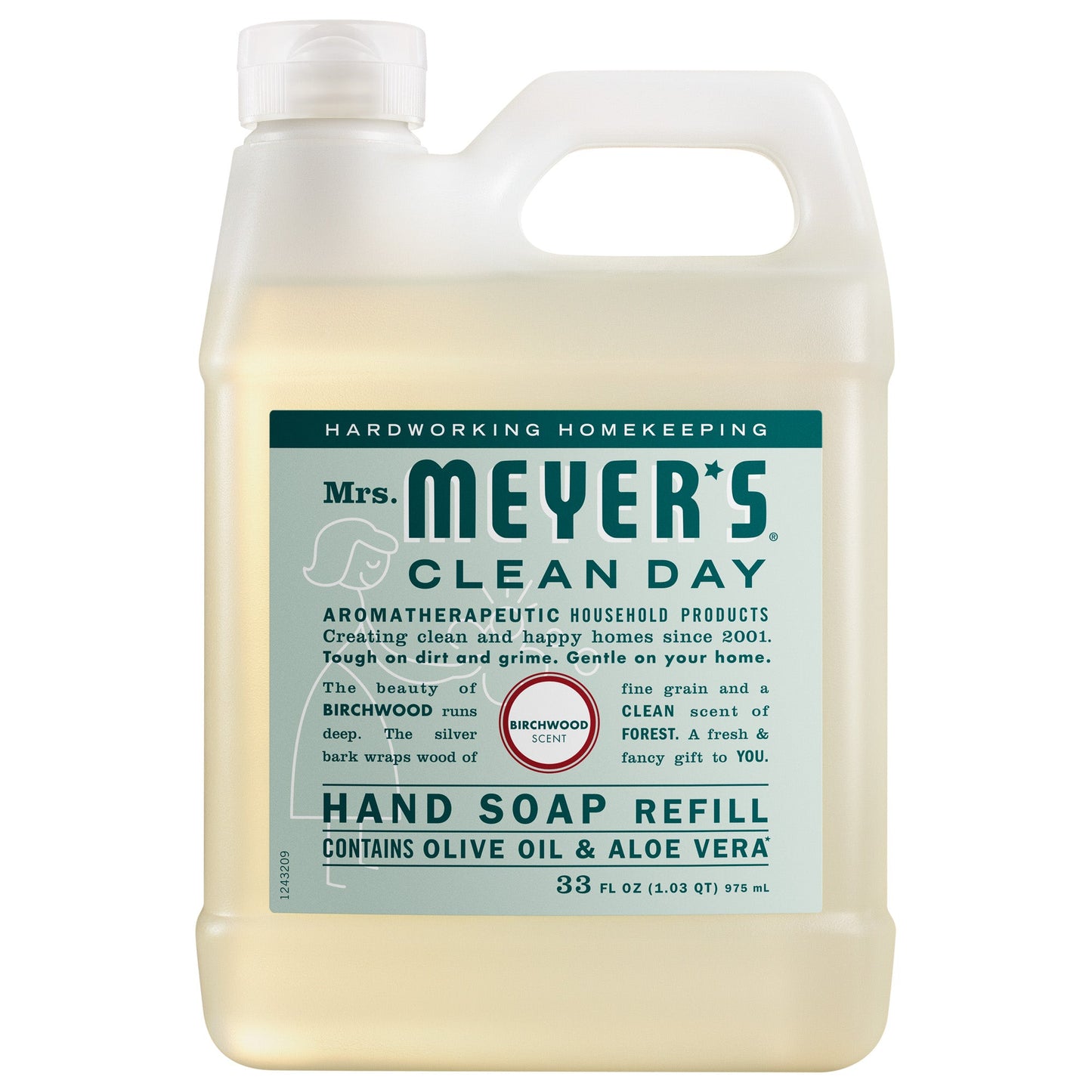 Birchwood Hand Care Soap Refill | Mrs. Meyer's Clean Day