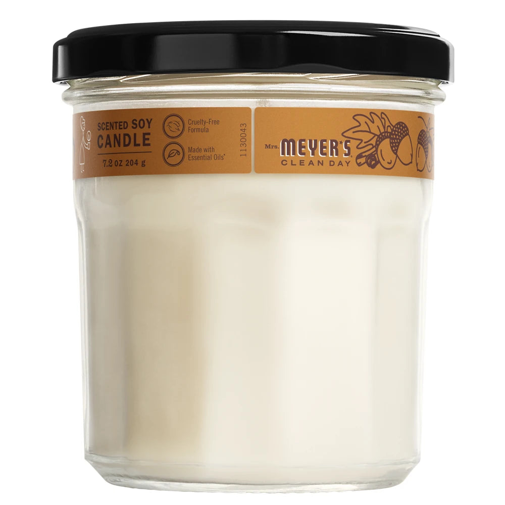 Acorn Spice Large Scented Soy Candle | Mrs. Meyer's Clean Day