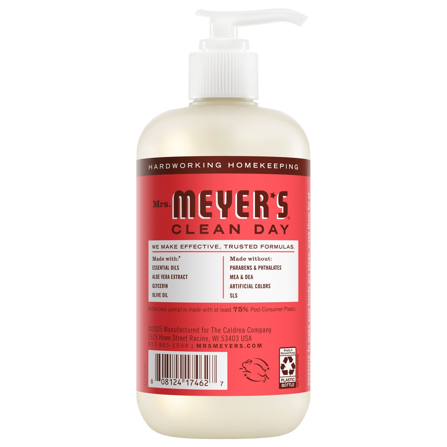 Rhubarb Hand Care Soap | Mrs. Meyer's Clean Day