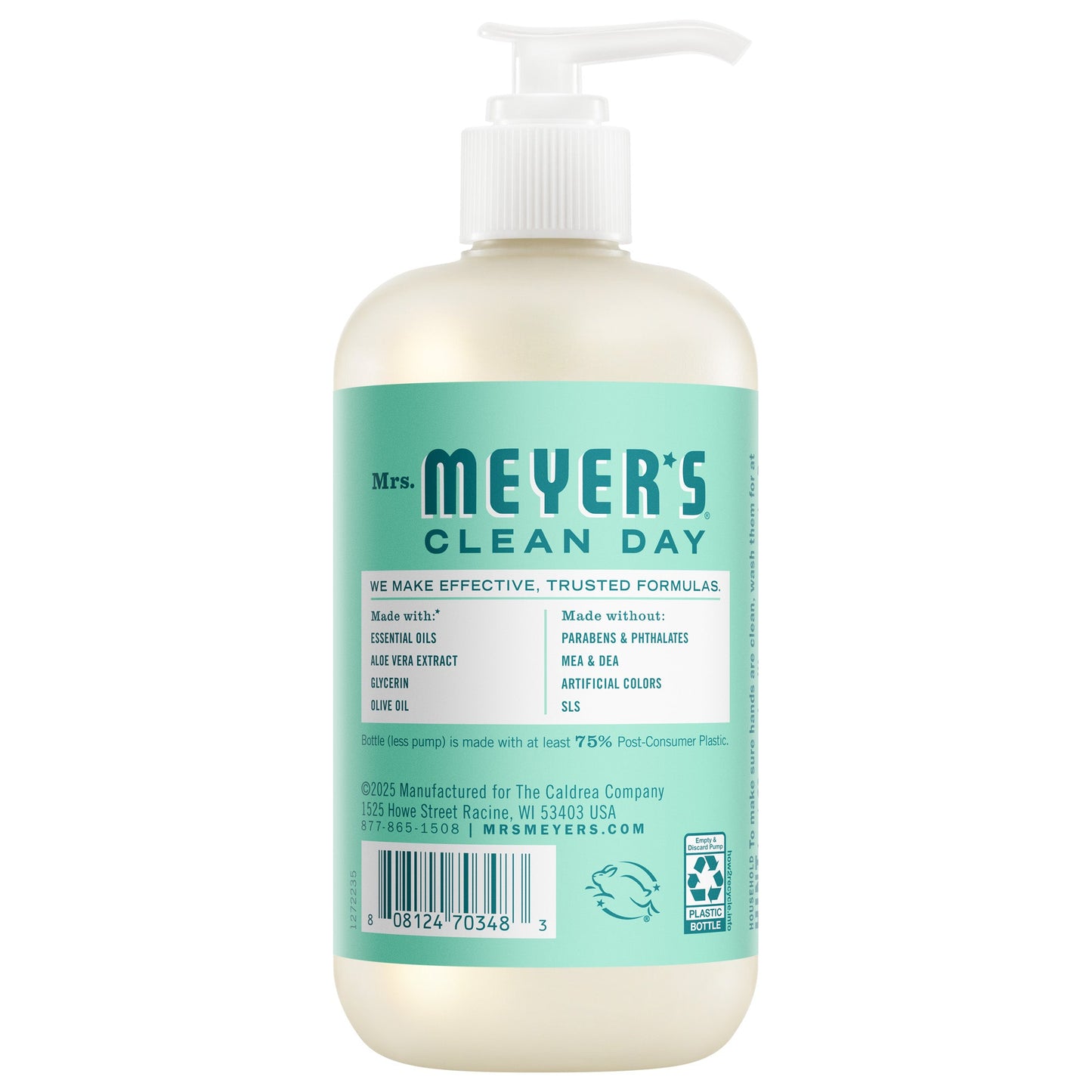Mint Hand Care Soap | Mrs. Meyer's Clean Day