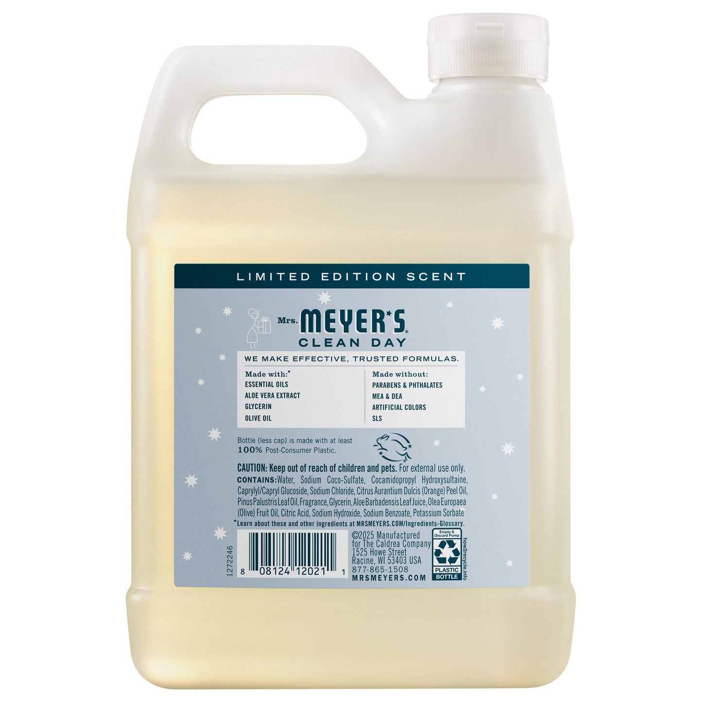 Snowdrop Hand Care Soap Refill | Mrs. Meyer's Clean Day
