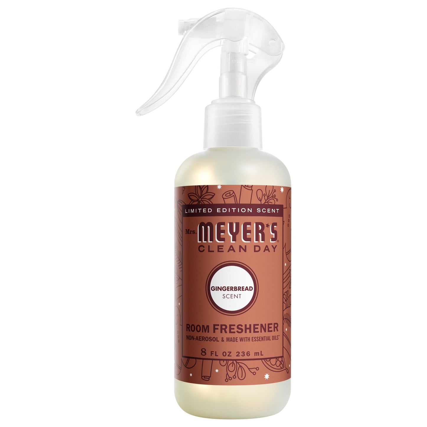 Gingerbread Non-Aerosol Freshening Room Spray | Mrs. Meyer's Clean Day