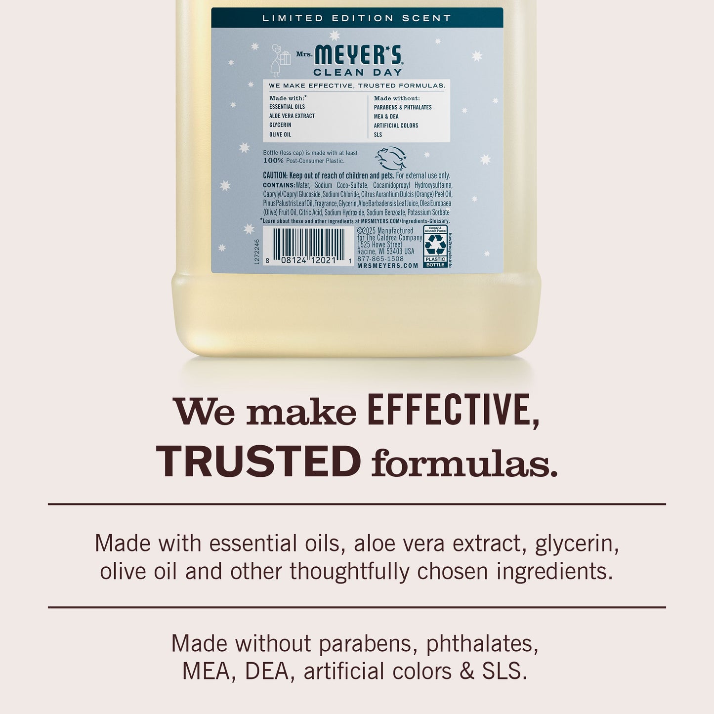 Snowdrop Hand Care Soap Refill | Mrs. Meyer's Clean Day