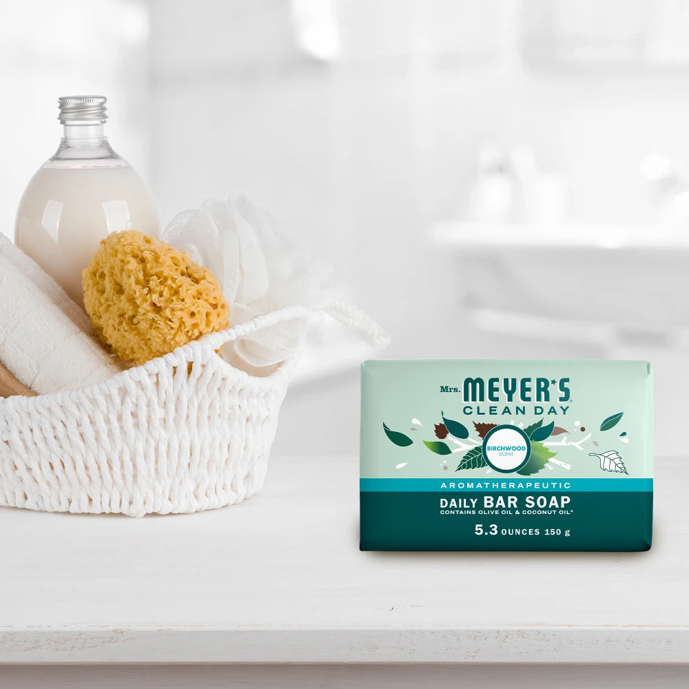 Birchwood Daily Bar Soap Home Essential | Mrs. Meyer's Clean Day