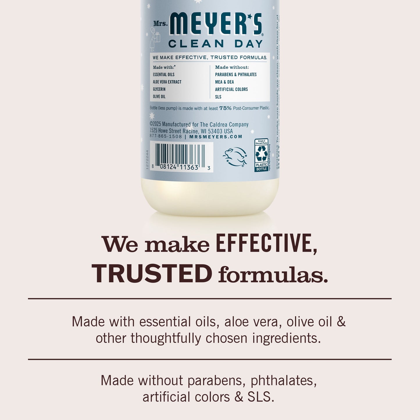 Snowdrop Hand Care Soap | Mrs. Meyer's Clean Day