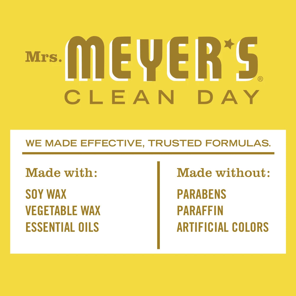 Daisy Small Scented Tin Candle | Mrs. Meyer's Clean Day