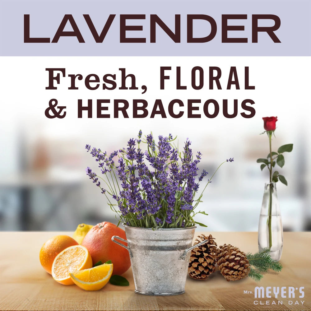 Large Lavender Scented Soy Candle Home Essential | Mrs. Meyer's Clean Day