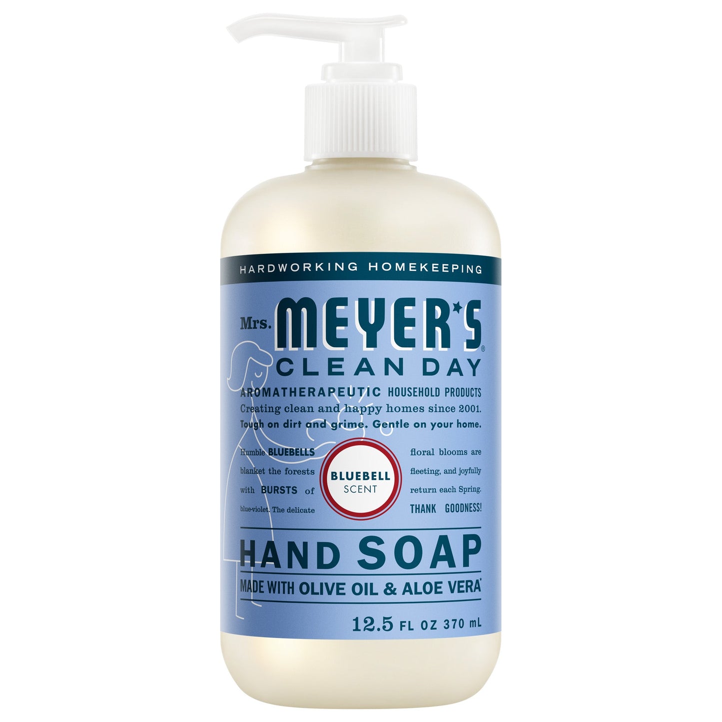 Bluebell Hand Care Soap | Mrs. Meyer's Clean Day