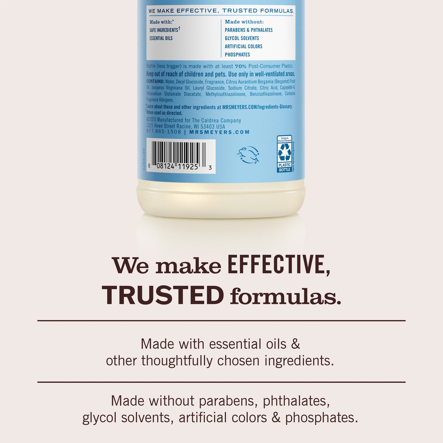Rain Water Everyday Surface Cleaner | Mrs. Meyer's Clean Day