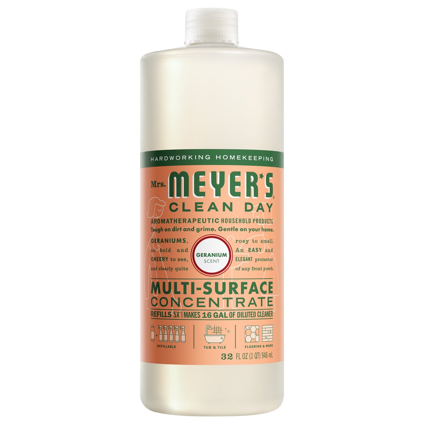 Geranium Multi-Surface Concentrate Home Care | Mrs. Meyer's Clean Day