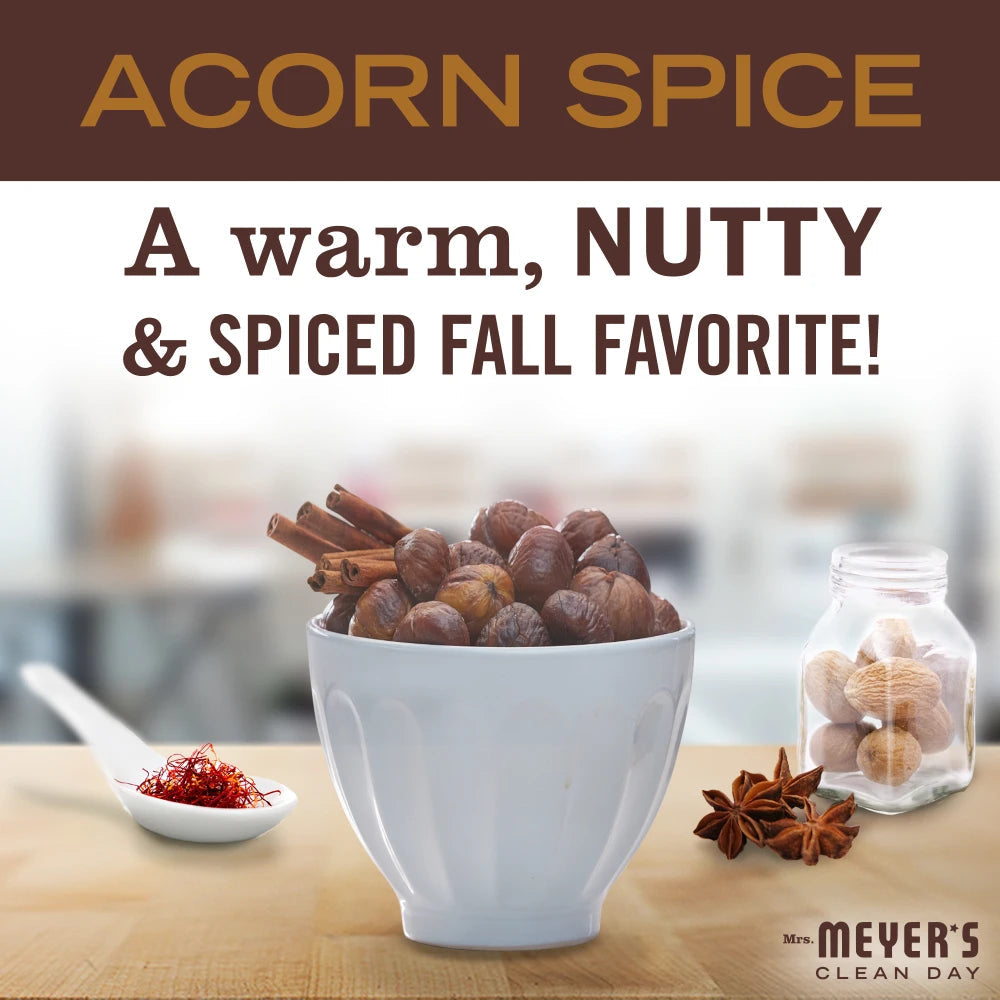Acorn Spice Large Scented Soy Candle | Mrs. Meyer's Clean Day